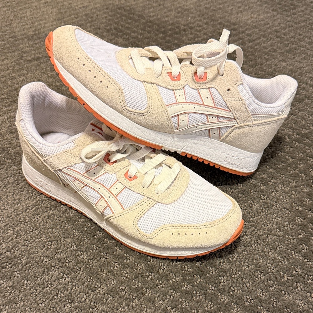 Asics Lyte Classic White Oatmeal Sneakers